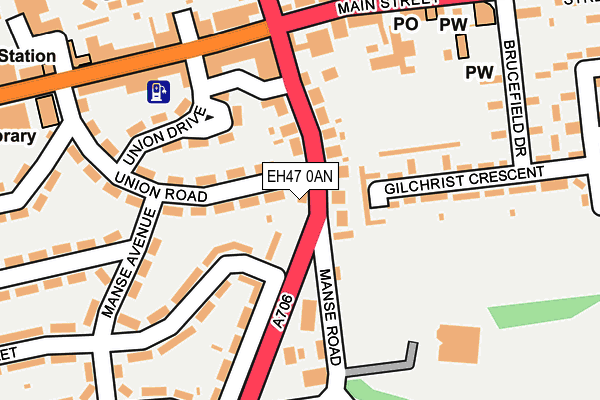 EH47 0AN map - OS OpenMap – Local (Ordnance Survey) EH47 0AN map - OS OpenMap – Local (Ordnance Survey)