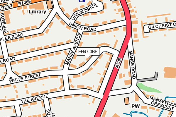 EH47 0BE map - OS OpenMap – Local (Ordnance Survey) EH47 0BE map - OS OpenMap – Local (Ordnance Survey)