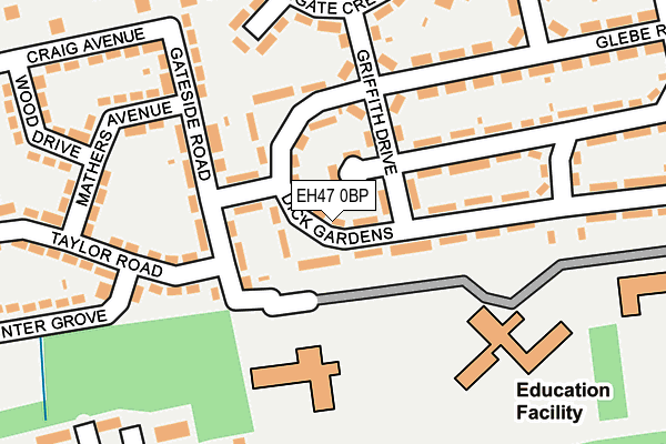 EH47 0BP map - OS OpenMap – Local (Ordnance Survey) EH47 0BP map - OS OpenMap – Local (Ordnance Survey)