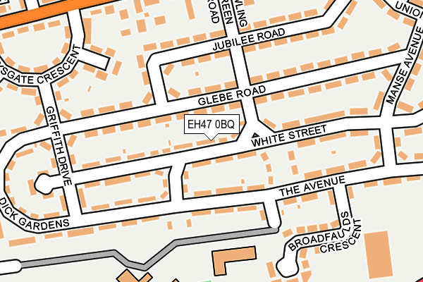 EH47 0BQ map - OS OpenMap – Local (Ordnance Survey) EH47 0BQ map - OS OpenMap – Local (Ordnance Survey)