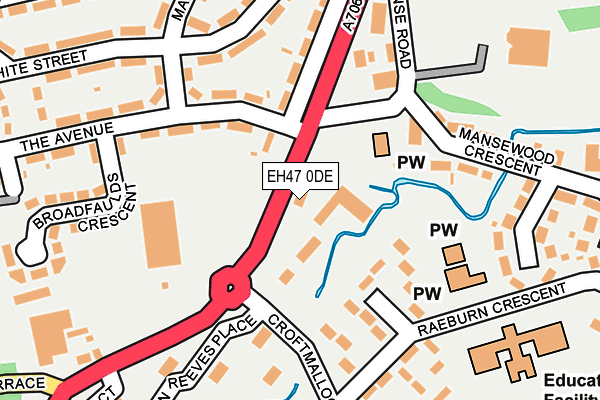 EH47 0DE map - OS OpenMap – Local (Ordnance Survey) EH47 0DE map - OS OpenMap – Local (Ordnance Survey)