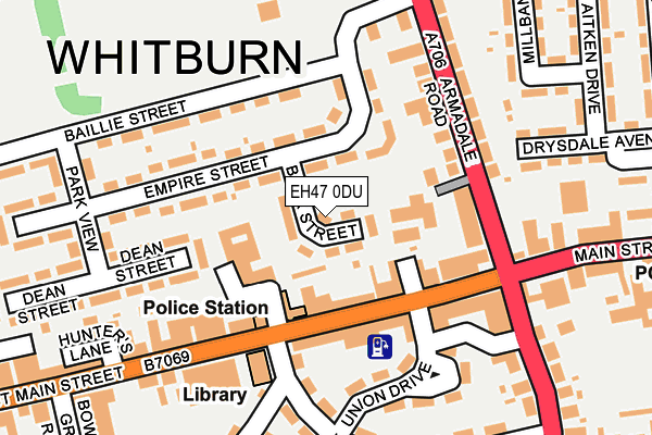 EH47 0DU map - OS OpenMap – Local (Ordnance Survey) EH47 0DU map - OS OpenMap – Local (Ordnance Survey)