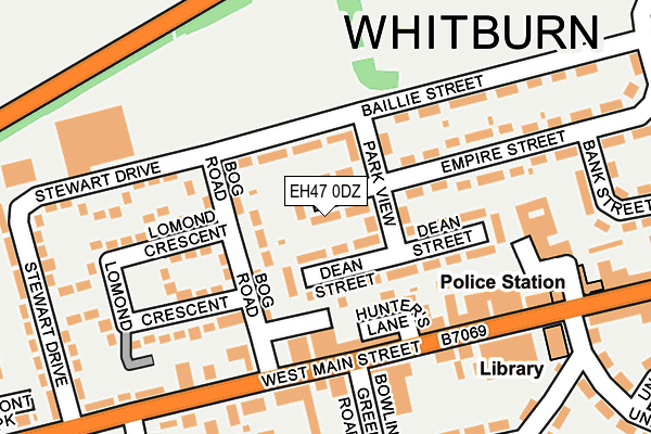 EH47 0DZ map - OS OpenMap – Local (Ordnance Survey) EH47 0DZ map - OS OpenMap – Local (Ordnance Survey)