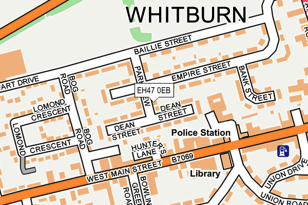 EH47 0EB map - OS OpenMap – Local (Ordnance Survey) EH47 0EB map - OS OpenMap – Local (Ordnance Survey)