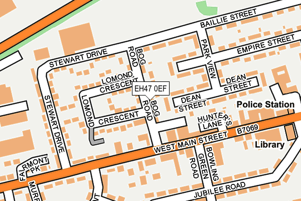 EH47 0EF map - OS OpenMap – Local (Ordnance Survey) EH47 0EF map - OS OpenMap – Local (Ordnance Survey)