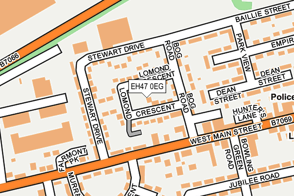 EH47 0EG map - OS OpenMap – Local (Ordnance Survey) EH47 0EG map - OS OpenMap – Local (Ordnance Survey)