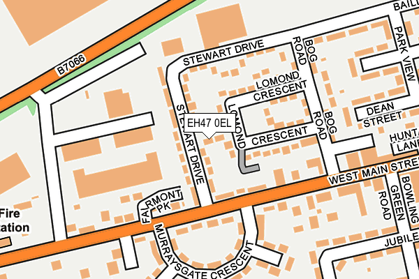EH47 0EL map - OS OpenMap – Local (Ordnance Survey) EH47 0EL map - OS OpenMap – Local (Ordnance Survey)