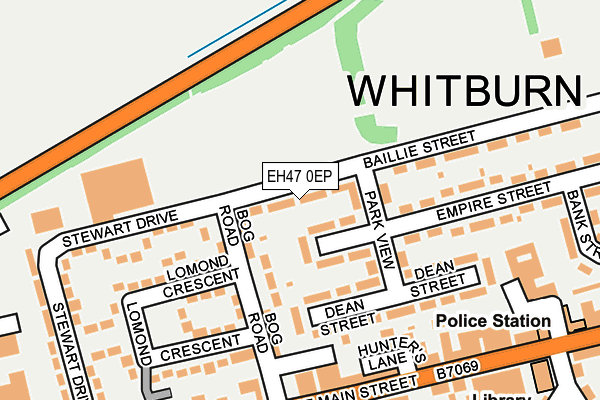 EH47 0EP map - OS OpenMap – Local (Ordnance Survey) EH47 0EP map - OS OpenMap – Local (Ordnance Survey)