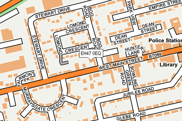 EH47 0EQ map - OS OpenMap – Local (Ordnance Survey) EH47 0EQ map - OS OpenMap – Local (Ordnance Survey)