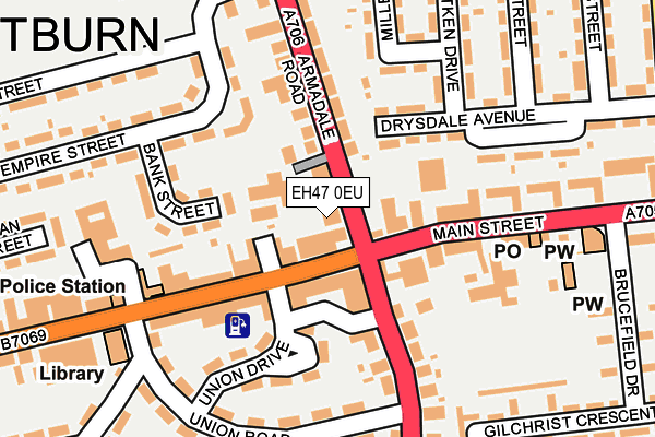 EH47 0EU map - OS OpenMap – Local (Ordnance Survey) EH47 0EU map - OS OpenMap – Local (Ordnance Survey)