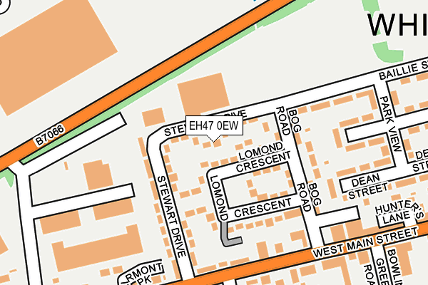 EH47 0EW map - OS OpenMap – Local (Ordnance Survey) EH47 0EW map - OS OpenMap – Local (Ordnance Survey)