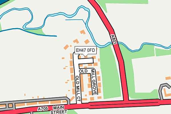 EH47 0FD map - OS OpenMap – Local (Ordnance Survey) EH47 0FD map - OS OpenMap – Local (Ordnance Survey)