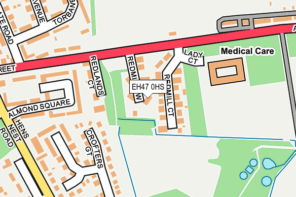 EH47 0HS map - OS OpenMap – Local (Ordnance Survey) EH47 0HS map - OS OpenMap – Local (Ordnance Survey)