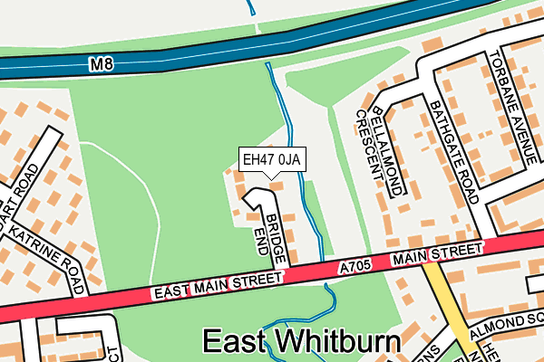 EH47 0JA map - OS OpenMap – Local (Ordnance Survey) EH47 0JA map - OS OpenMap – Local (Ordnance Survey)