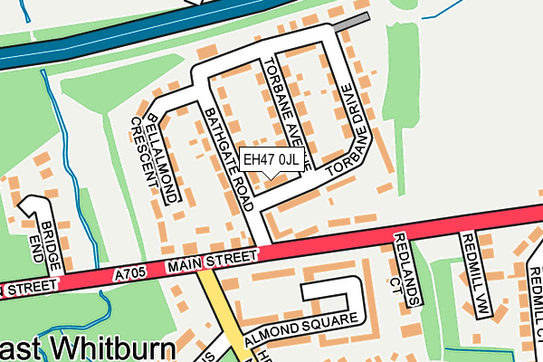 EH47 0JL map - OS OpenMap – Local (Ordnance Survey) EH47 0JL map - OS OpenMap – Local (Ordnance Survey)