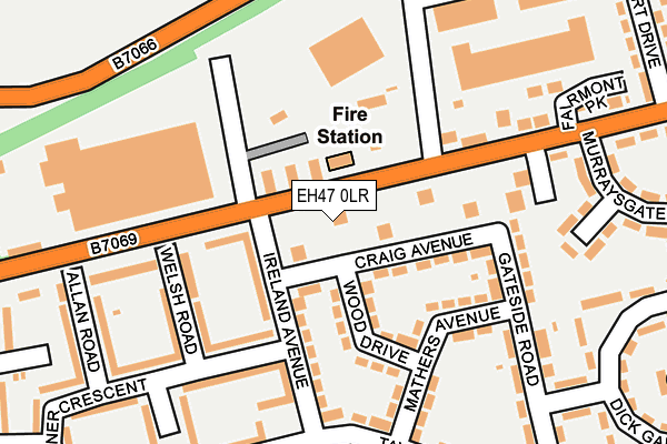 EH47 0LR map - OS OpenMap – Local (Ordnance Survey) EH47 0LR map - OS OpenMap – Local (Ordnance Survey)
