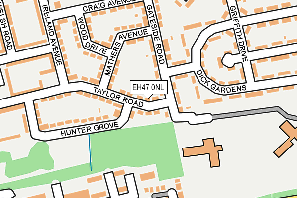 EH47 0NL map - OS OpenMap – Local (Ordnance Survey) EH47 0NL map - OS OpenMap – Local (Ordnance Survey)