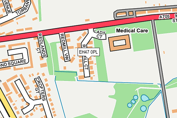 EH47 0PL map - OS OpenMap – Local (Ordnance Survey) EH47 0PL map - OS OpenMap – Local (Ordnance Survey)