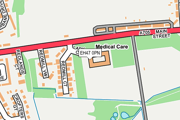 EH47 0PN map - OS OpenMap – Local (Ordnance Survey) EH47 0PN map - OS OpenMap – Local (Ordnance Survey)