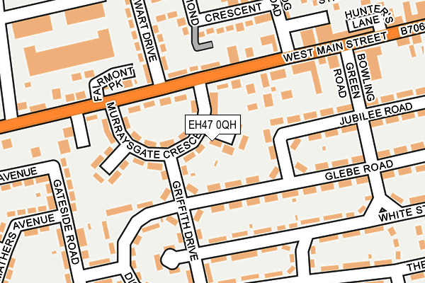 EH47 0QH map - OS OpenMap – Local (Ordnance Survey) EH47 0QH map - OS OpenMap – Local (Ordnance Survey)