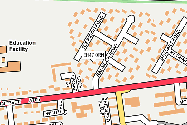 EH47 0RN map - OS OpenMap – Local (Ordnance Survey) EH47 0RN map - OS OpenMap – Local (Ordnance Survey)