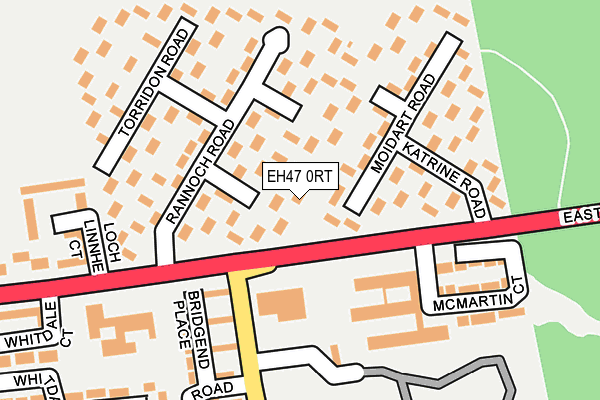 EH47 0RT map - OS OpenMap – Local (Ordnance Survey) EH47 0RT map - OS OpenMap – Local (Ordnance Survey)