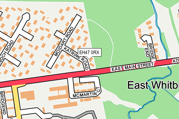 EH47 0RX map - OS OpenMap – Local (Ordnance Survey) EH47 0RX map - OS OpenMap – Local (Ordnance Survey)