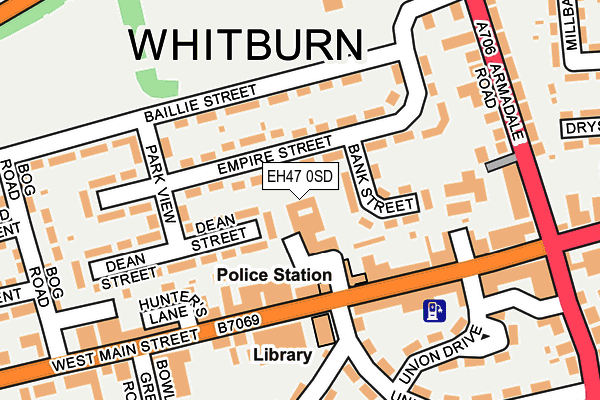EH47 0SD map - OS OpenMap – Local (Ordnance Survey) EH47 0SD map - OS OpenMap – Local (Ordnance Survey)