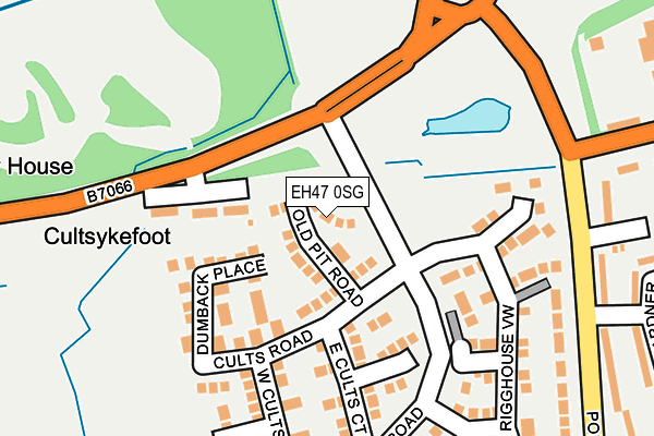 EH47 0SG map - OS OpenMap – Local (Ordnance Survey) EH47 0SG map - OS OpenMap – Local (Ordnance Survey)