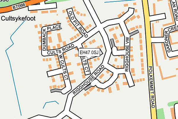EH47 0SJ map - OS OpenMap – Local (Ordnance Survey) EH47 0SJ map - OS OpenMap – Local (Ordnance Survey)