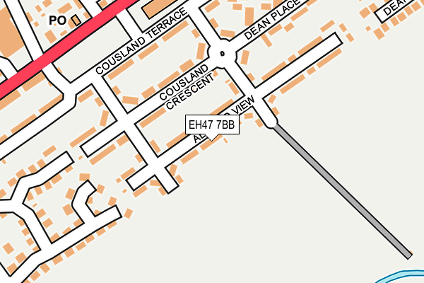 EH47 7BB map - OS OpenMap – Local (Ordnance Survey) EH47 7BB map - OS OpenMap – Local (Ordnance Survey)