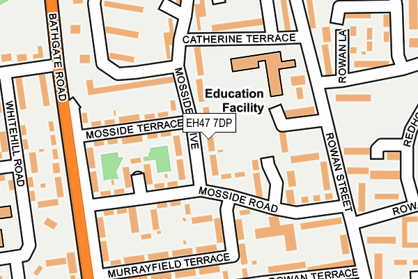 EH47 7DP map - OS OpenMap – Local (Ordnance Survey) EH47 7DP map - OS OpenMap – Local (Ordnance Survey)