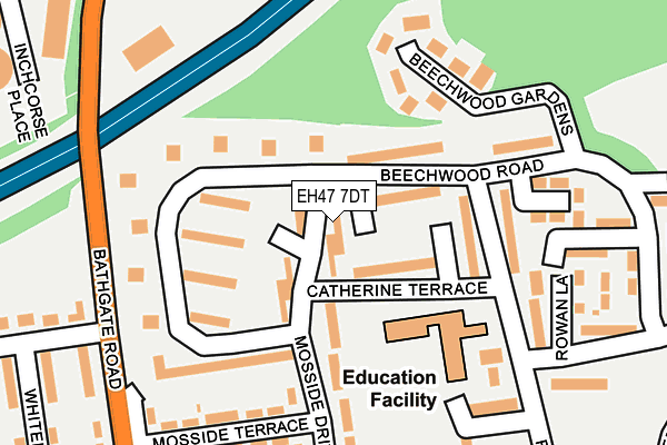 EH47 7DT map - OS OpenMap – Local (Ordnance Survey) EH47 7DT map - OS OpenMap – Local (Ordnance Survey)