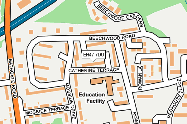 EH47 7DU map - OS OpenMap – Local (Ordnance Survey) EH47 7DU map - OS OpenMap – Local (Ordnance Survey)