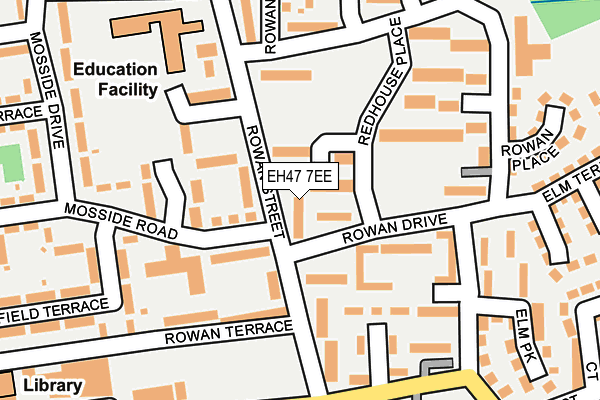 EH47 7EE map - OS OpenMap – Local (Ordnance Survey) EH47 7EE map - OS OpenMap – Local (Ordnance Survey)