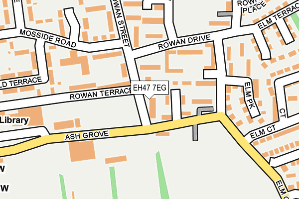 EH47 7EG map - OS OpenMap – Local (Ordnance Survey) EH47 7EG map - OS OpenMap – Local (Ordnance Survey)