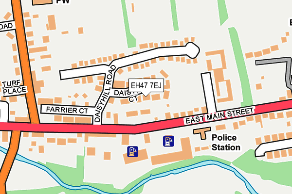 EH47 7EJ map - OS OpenMap – Local (Ordnance Survey) EH47 7EJ map - OS OpenMap – Local (Ordnance Survey)