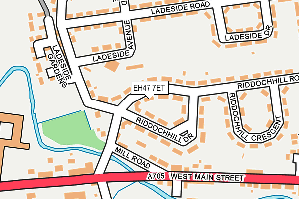 EH47 7ET map - OS OpenMap – Local (Ordnance Survey) EH47 7ET map - OS OpenMap – Local (Ordnance Survey)