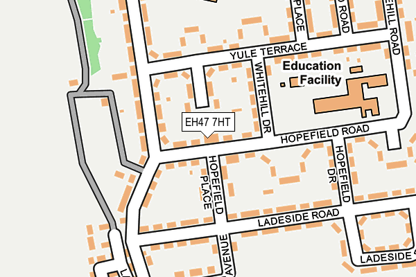 EH47 7HT map - OS OpenMap – Local (Ordnance Survey) EH47 7HT map - OS OpenMap – Local (Ordnance Survey)