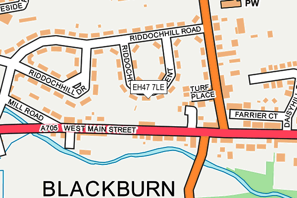 EH47 7LE map - OS OpenMap – Local (Ordnance Survey) EH47 7LE map - OS OpenMap – Local (Ordnance Survey)