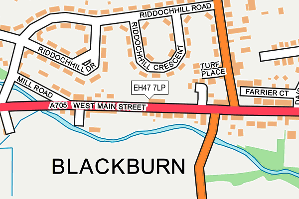 EH47 7LP map - OS OpenMap – Local (Ordnance Survey) EH47 7LP map - OS OpenMap – Local (Ordnance Survey)