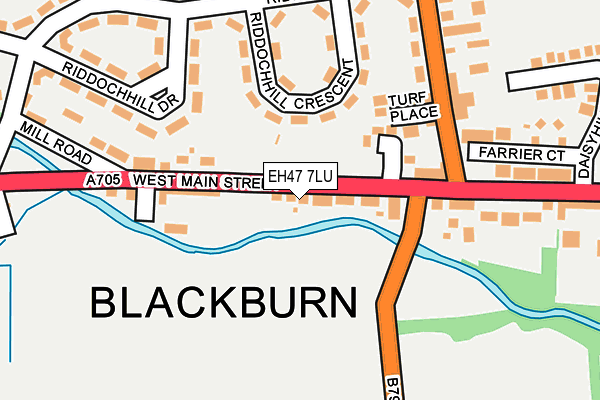 EH47 7LU map - OS OpenMap – Local (Ordnance Survey) EH47 7LU map - OS OpenMap – Local (Ordnance Survey)