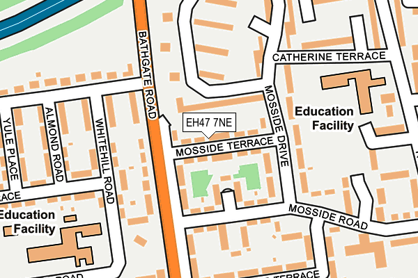 EH47 7NE map - OS OpenMap – Local (Ordnance Survey) EH47 7NE map - OS OpenMap – Local (Ordnance Survey)