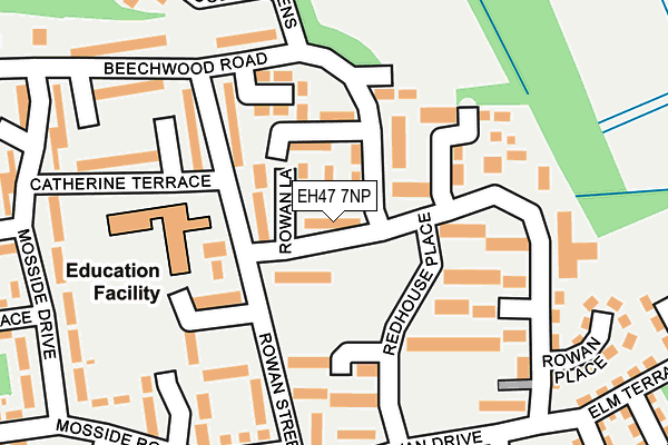 EH47 7NP map - OS OpenMap – Local (Ordnance Survey) EH47 7NP map - OS OpenMap – Local (Ordnance Survey)