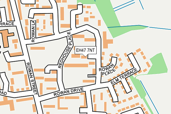EH47 7NT map - OS OpenMap – Local (Ordnance Survey) EH47 7NT map - OS OpenMap – Local (Ordnance Survey)