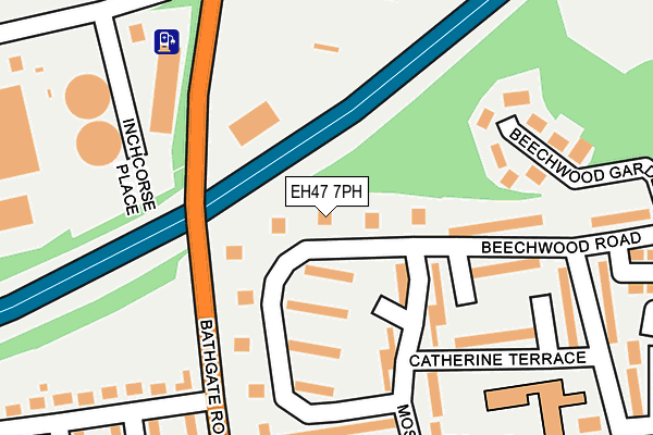 EH47 7PH map - OS OpenMap – Local (Ordnance Survey) EH47 7PH map - OS OpenMap – Local (Ordnance Survey)