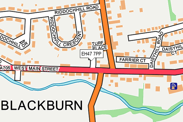 EH47 7PP map - OS OpenMap – Local (Ordnance Survey) EH47 7PP map - OS OpenMap – Local (Ordnance Survey)