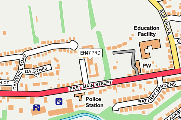 EH47 7RD map - OS OpenMap – Local (Ordnance Survey) EH47 7RD map - OS OpenMap – Local (Ordnance Survey)