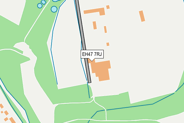 EH47 7RJ map - OS OpenMap – Local (Ordnance Survey) EH47 7RJ map - OS OpenMap – Local (Ordnance Survey)