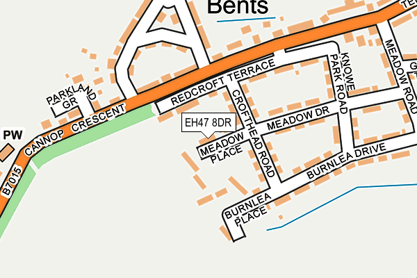 EH47 8DR map - OS OpenMap – Local (Ordnance Survey) EH47 8DR map - OS OpenMap – Local (Ordnance Survey)